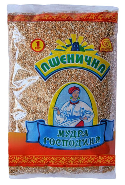 Крупа пшенична Полтавська Мудра Господиня 1 кг